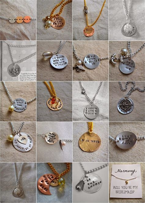 Hand Stamped Metal Metal Stamped Jewelry Hand Stamped Necklace