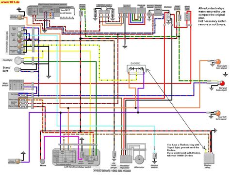 Tr1xv1000xv920 Wiring Diagrams Manfreds Tr1 Page All About