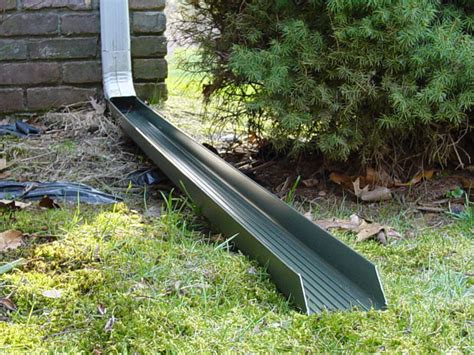 Take control of your gutter and downspout system. The RainChute Downspout Extension Gutter System