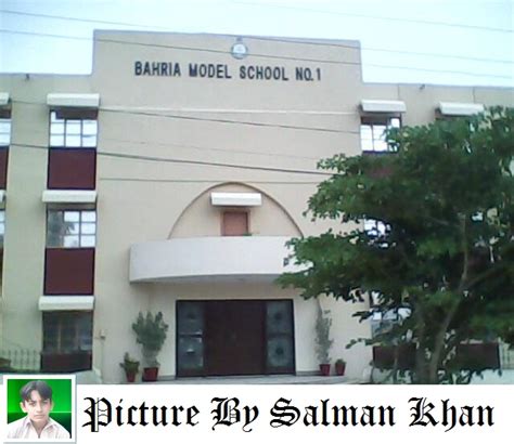 Bahria Model Schools Majeed Sre Salman Khan Bahria Model School No 1