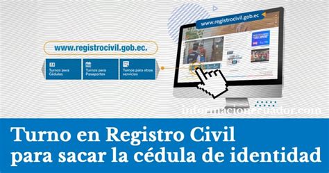 Sacar Turno En El Registro Civil Para La Cédula De Identidad