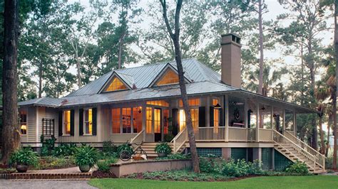 Wrap Around Porches House Plans Southern Living House Plans