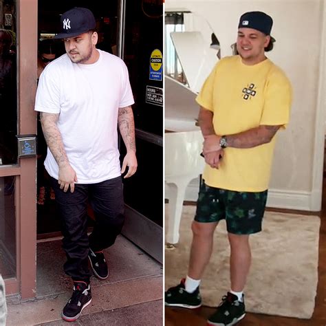 rob kardashian shows off weight loss during ‘kuwtk appearances