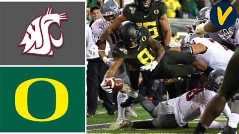 Washington State Vs 11 Oregon Highlights Week 9 College Football
