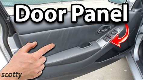 How To Remove A Car Door Panel Youtube