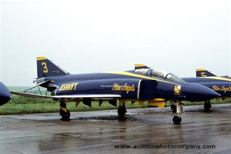 The Aviation Photo Company F 4 Phantom Mcdonnell Us Navy Blue