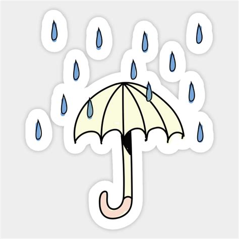 Umbrella Umbrella Sticker Teepublic
