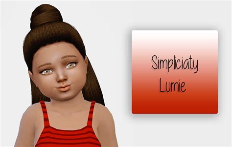Simiracle Simpliciaty S Lumie Hair Retextured Sims Hairs