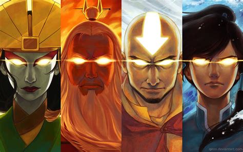 Papel De Parede Avatar O Último Mestre Do Ar Avatar Kyoshi Aang