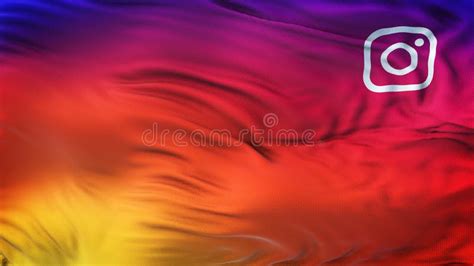 Instagram Colorful Smooth Gradient Wave Background