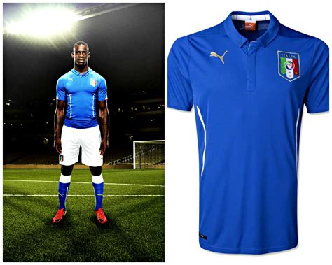 Find italy soccer jersey at minejerseys jersey shop.we are focused on providing the high quality,better price,free shipping soccer jerseys. Puma Italy 2014 Home Soccer Jersey