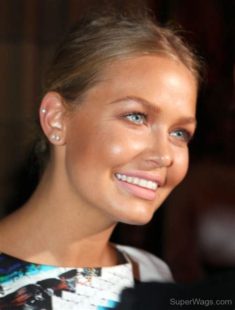 Lara Bingle Smiling Super Wags Hottest Wives And Girlfriends Of