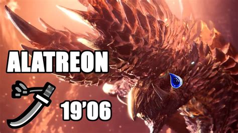 It's attacks and moves are generally low in motion value, but sns has another way of dealing good damage. MHW:Iceborne ALATREON | Solo Hunt Long Sword 19'06 - YouTube