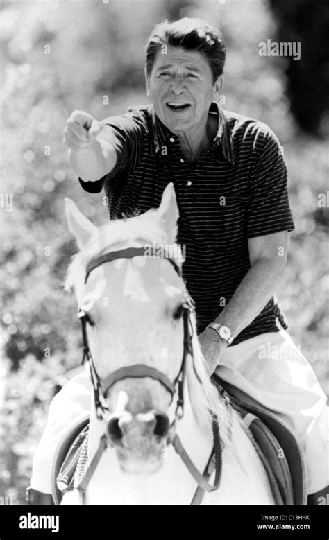 Reagan And Horse Hi Res Stock Photography And Images Alamy