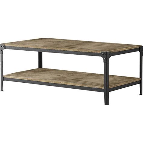 This glam ottoman/ coffee table is the perfect way to add something new a unique to your living room and home. Arboleda Rustic Wood Coffee Table #birchlane | Coffee table, Coffee table wood, Wood coffee ...