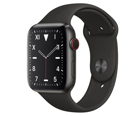 Apple watch series 5 gps + cellular titanium case 44mm. Apple Watch Series 5 GPS + Cellular, 44 mm Titangehäuse ...
