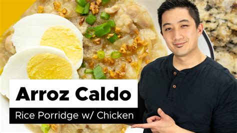 Arroz Caldo Recipe Filipino Food Youtube
