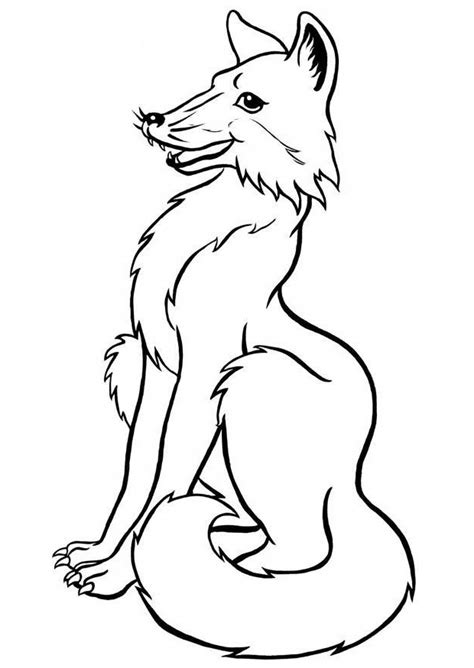 Zorros para colorear 🥇 ¡DIBUJOS para imprimir y pintar!