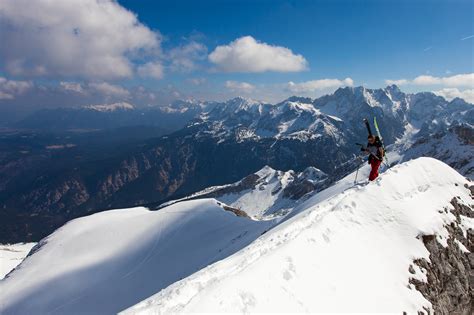 Alpspitze Von Garmisch Partenkirchen Skitour