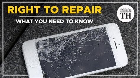 The Right To Repair Movement Youtube