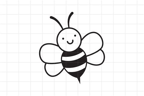 Bee Paper Cut Design SVG File - Free Script Fonts | Handwritten, Logo