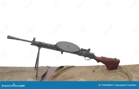 Soviet Machine Gun Editorial Image 107951344