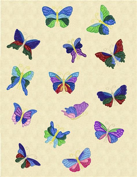 Butterfly Applique Designs Machine Embroidery Designs By Sew Swell