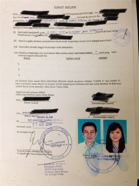 Visa, pass and permit division immigration department. Spouse Visa Malaysia for Indonesian - MANDY