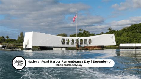December 7 2023 Pearl Harbor Remembrance Day National Slime Day