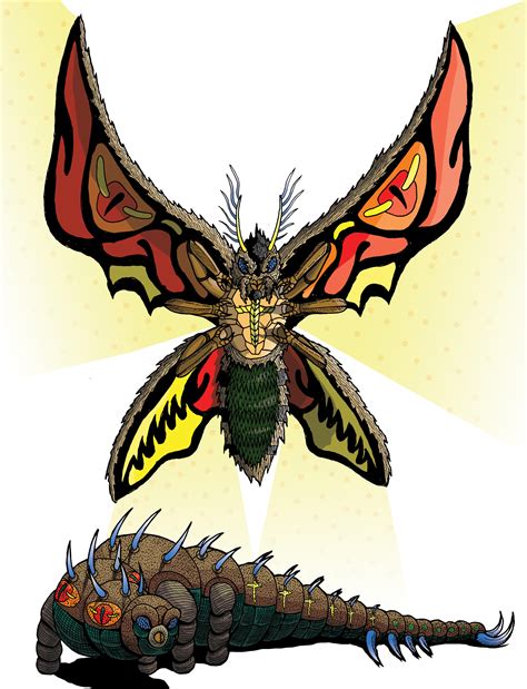 Mothra Redesign #1 by Christiancahalan on DeviantArt