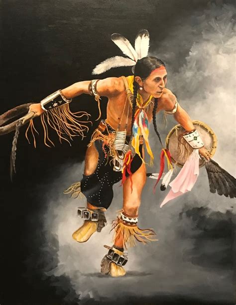 Lakota Black Hills Dancer By Frank Mayes
