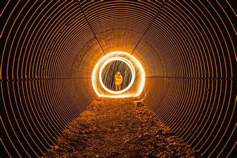 This Is What Happens When Photographers Go Inside Tunnels