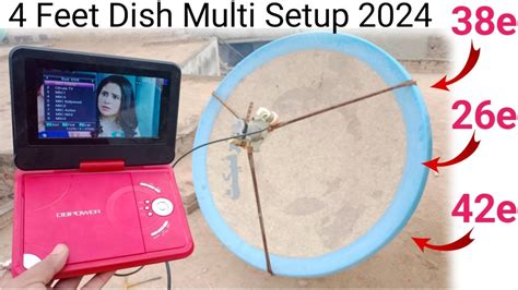 Paksat E With Badr E Turksat E Dish Antenna Setting One Dish