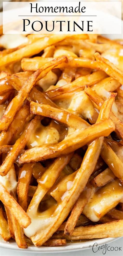 Homemade Poutine Recipes Appetizers And Snacks Recipes Food Dishes