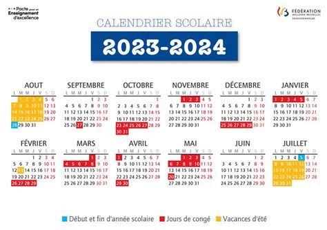 Calendrier - EICArlon