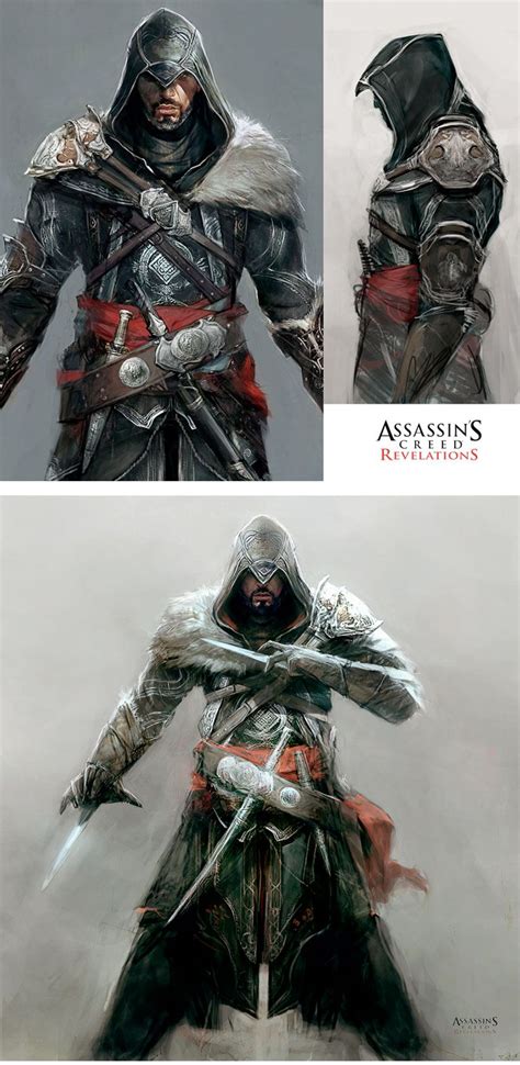 Concept Art From The Assassins Creed Saga Assassins Creed
