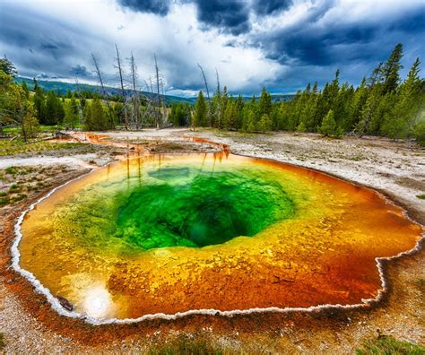 Morning Glory Pool Yellowstone National Park 2 Travel Off Path