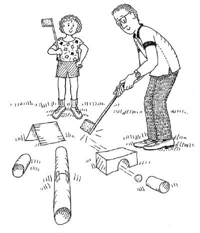 backyard mini golf course - Bing Images