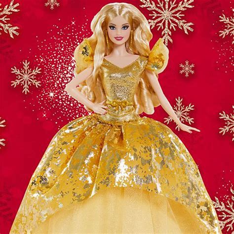 2020 Holiday Doll Blonde Long Hair Barbie Mary Shortle