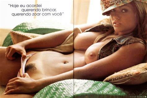 Naked Kelly Key In Playboy Magazine Brasil