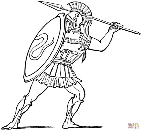 Free Ancient Greece Coloring Pages