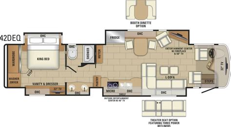 Class c motorhome floor plans design. https://www.entegracoach.com/uploads/images/rvs/models/2018/3.%20Anthem/2018Anthem_42DEQ.jpg ...