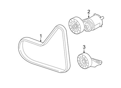 Volkswagen Jetta Serpentine Belt Liter Drive Having 07k145933f