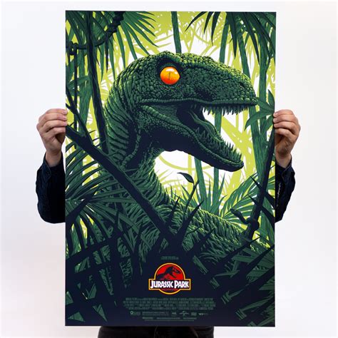 Jurassic Park Clever Girl By Florey Vice Press