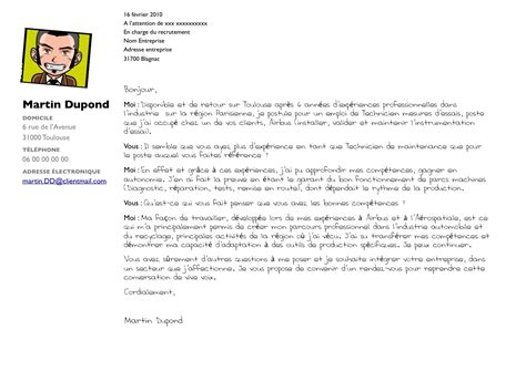Modele Lettre De Motivation Pour Un Emploi - Lettre Modele
