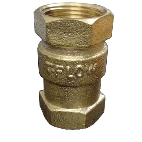 T Flow Brass Vertical Check Valve Valve Size 25 Inch Size 200mm At