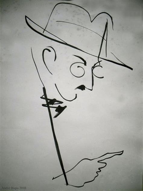 Pin By Maria Somma On Portugalíssimo Fernando Pessoa Drawing People
