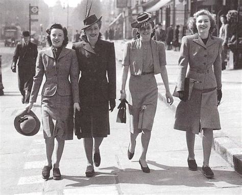 Fashion Flashback Wwii And Women S Fashion All Things Kate