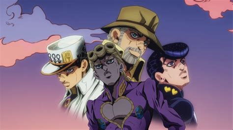 In Part 5 When All Jojo Characters Are Shown In The Clouds Above Why