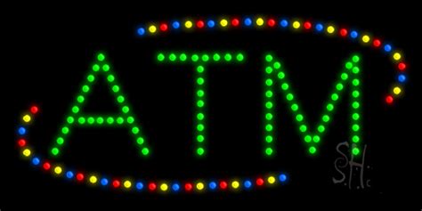 Atm Animated Led Sign Atm Led Signs Everything Neon